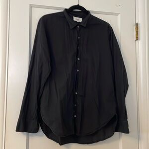 Xirena black button down shirt small